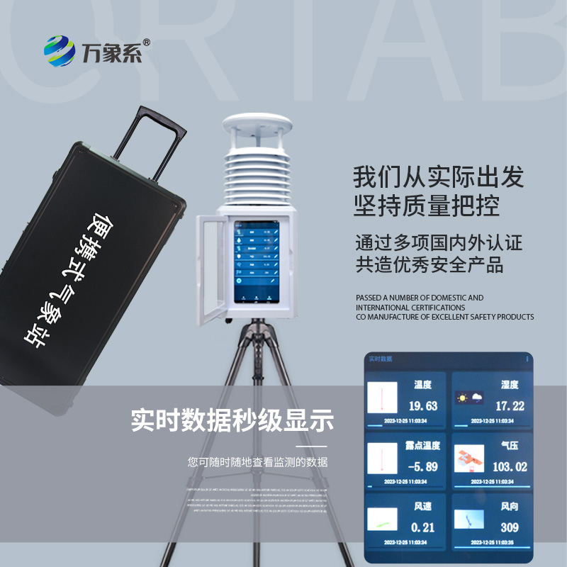 ??一機在手，氣象萬千：十要素便攜式氣象站